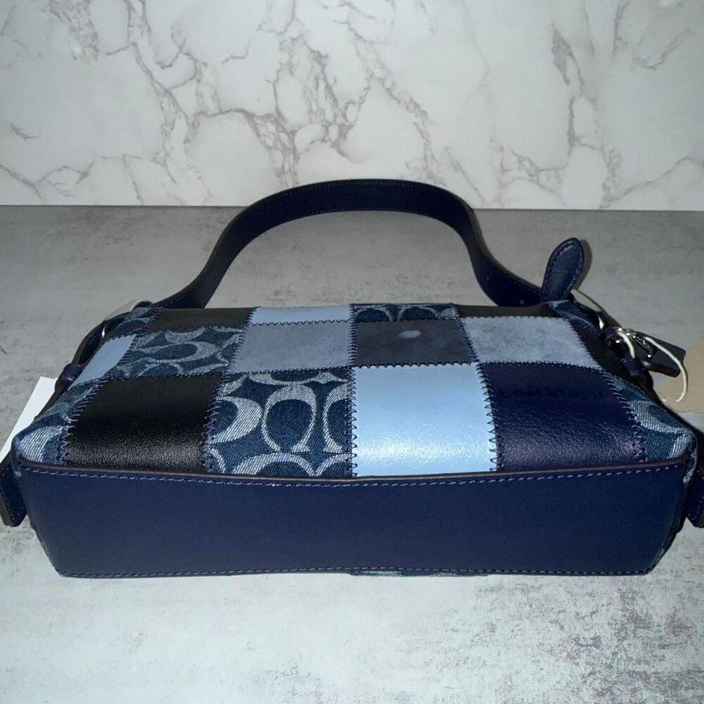 Coach Women's Blue and Navy Bag - Picture 6 of 7
